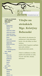 Mobile Screenshot of behenska.gasos-ro.cz